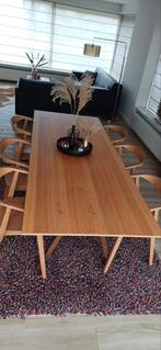 Eettafel met 6 stoelen, Ophalen, Zo goed als nieuw