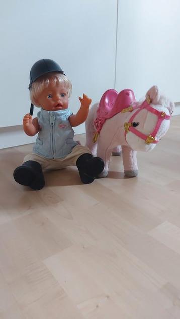 Baby Born ruiter met paard beschikbaar voor biedingen