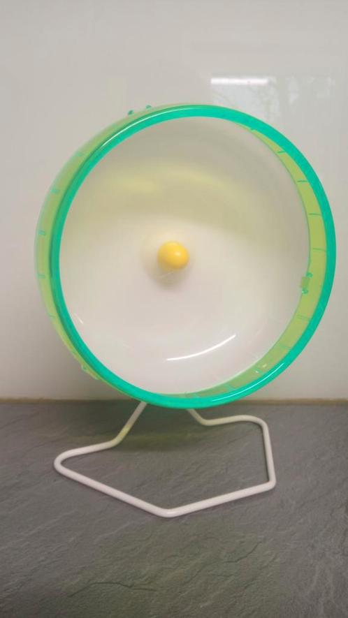 Silent spinner - stil looprad hamster, Dieren en Toebehoren, Knaagdieren en Konijnen | Toebehoren, Zo goed als nieuw, Ophalen of Verzenden