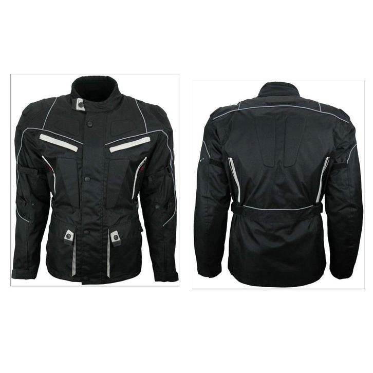 Nieuwe beschermende 600D motorjas van cordura textiel, Motoren, Kleding | Motorkleding, Jas | textiel, Nieuw met kaartje, Verzenden