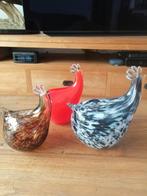 Mondgeblazen kippen van Christophe genard, Antiek en Kunst, Ophalen