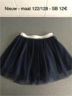 Donkerblauwe tule rok - maat 122/128 - nieuw, Kinderen en Baby's, Meisje, Nieuw, Ophalen of Verzenden, Jurk of Rok