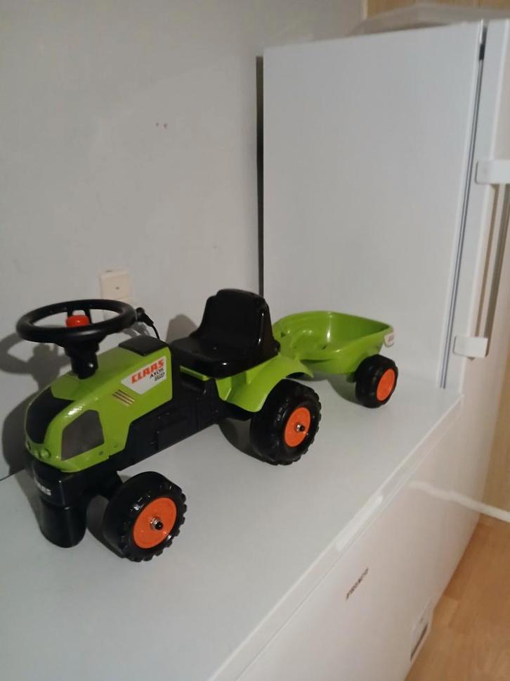 Loopwagen / kindertractor FALK Claas AXOS 310, Kinderen en Baby's, Speelgoed | Buiten | Skelters, Ophalen