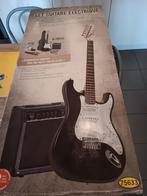 Elektrische gitaar, met versterker !, Muziek en Instrumenten, Snaarinstrumenten | Gitaren | Elektrisch, Ophalen, Zo goed als nieuw