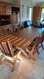 Grote verlengbare eettafel., Ophalen