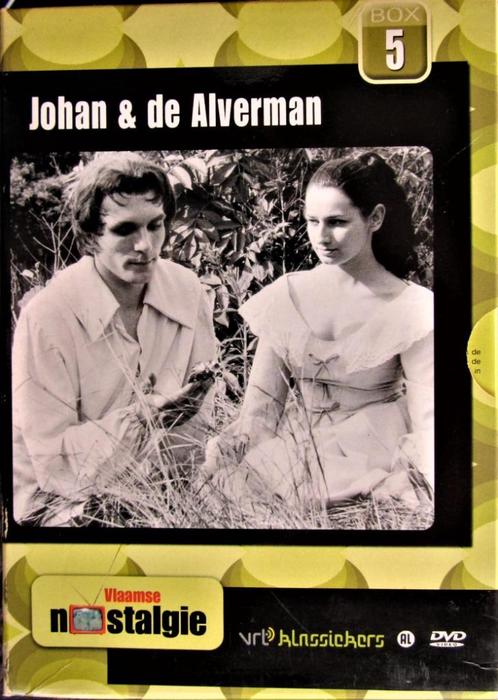 DVD BOX 5- VLAAMSE KLASSIEKERS- JOHAN & DE ALVERMAN-AFL.1-15, Cd's en Dvd's, Dvd's | Nederlandstalig, Zo goed als nieuw, Tv fictie