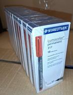 Lot van 10 doosje van 10 stuks STAEDTLER Lumocolor permanent, Ophalen, Nieuw