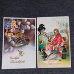 2 oude Paaskaartjes, Ophalen of Verzenden