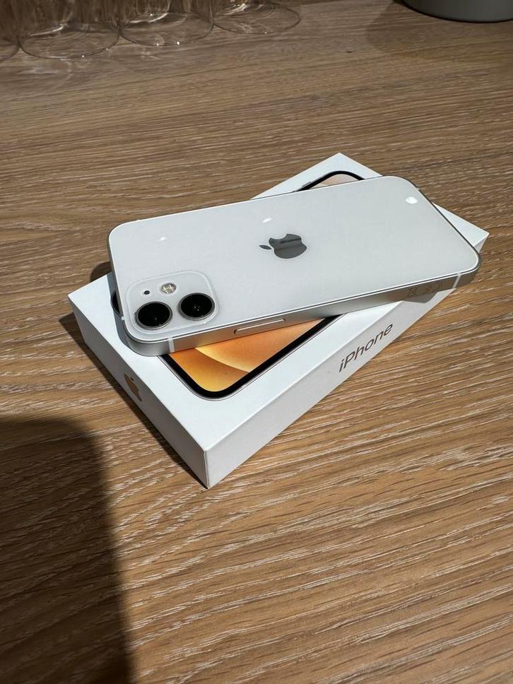 Iphone 12 mini 128gb, Telecommunicatie, Mobiele telefoons | Apple iPhone, Zo goed als nieuw, 128 GB, iPhone 12 Mini, Wit, Ophalen