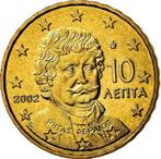 10 cent Griekenland 2002, Postzegels en Munten, 10 cent, Ophalen of Verzenden, Griekenland, Losse munt