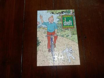 Kuifje Tintin puzzel Dreft zeldzaam