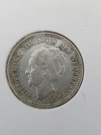 Nederland willemina 1/2gulde 1930 zilver mooie verzamelmunt, Enlèvement ou Envoi