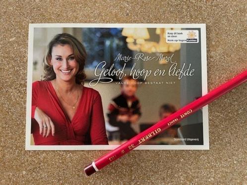 Gedachtenis Mevrouw Marie Rose MOREL nav haar boek, Verzamelen, Bidprentjes en Rouwkaarten, Bidprentje, Ophalen of Verzenden
