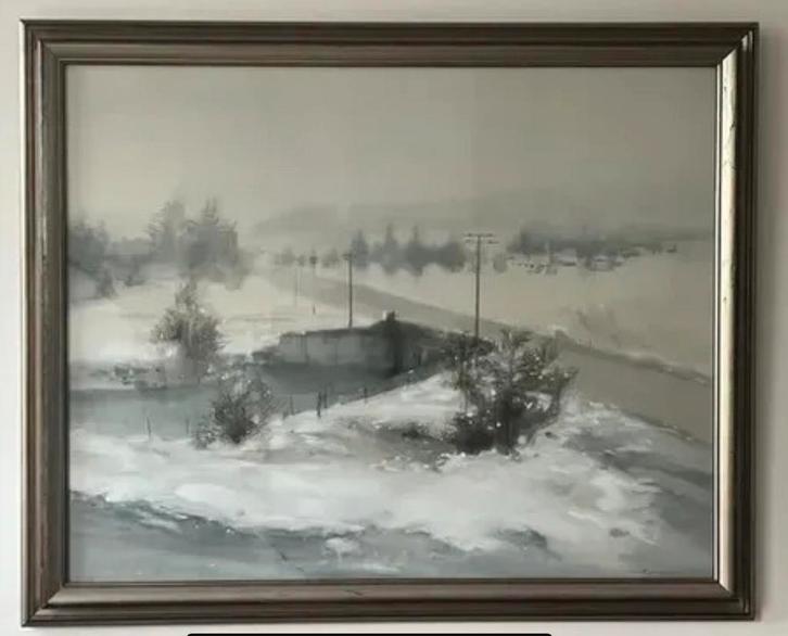 Groot werk op papier van Wan Soon Kam (Singapore 1943), Antiek en Kunst, Kunst | Schilderijen | Klassiek, Ophalen