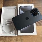 iPhone 15 Pro Max 256GB, Telecommunicatie, Mobiele telefoons | Apple iPhone, 99 %, IPhone 15, Zwart, Zo goed als nieuw