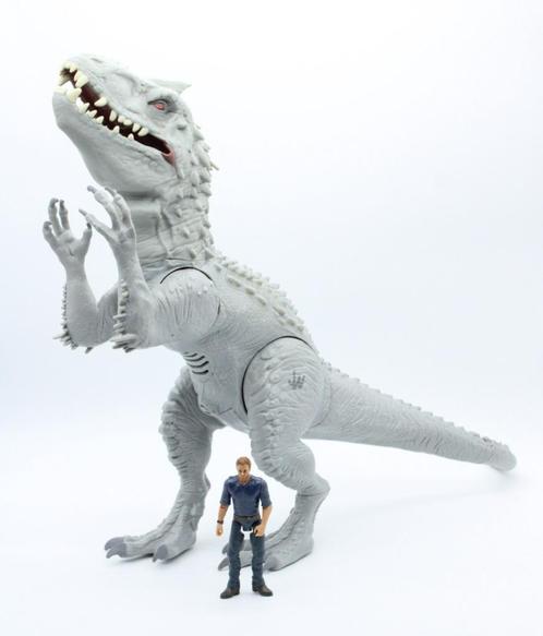 Indominus Rex + Owen Grady - Hasbro + Mattel, Enfants & Bébés, Jouets | Figurines, Utilisé, Enlèvement ou Envoi