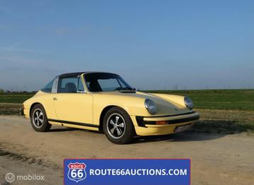 Porsche 911 Targa 1973 | Route 66 auctions, Auto's, Overige kleuren, Cabriolet, Bedrijf, 2 deurs