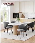 VASAGLE Set of 2 Modern Dining, Huis en Inrichting, Stoffering | Vloerbedekking, Ophalen, Nieuw