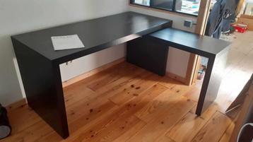 Bureau Malm ikea, Huis en Inrichting, Bureaus, Ophalen, Zo goed als nieuw, Bureau