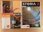 Historische atlas en storia 2 voor 15€, Livres, Comme neuf, Enlèvement