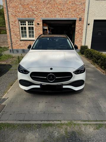 Mercedes C300 e 12/2022, Auto's, Mercedes-Benz, Automaat, Achterwielaandrijving, Euro 6, Leder en Stof