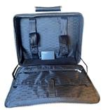 Malette Porsche Design en cuir noir, Bijoux, Sacs & Beauté, Cuir, Enlèvement ou Envoi, 30 à 40 cm, Utilisé