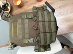 Plate carrier (defqon5), tactical rugzak(invader gear), Ophalen