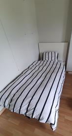 MALM Bed - 90x200 cm, Huis en Inrichting, Slaapkamer | Bedden, 90 cm, Gebruikt, Eenpersoons, Wit