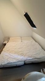 Dubbel bed, Huis en Inrichting, Slaapkamer | Bedden, Ophalen, Overige materialen, Tweepersoons, 180 cm