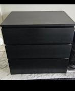 Commode Ikea malam tiroir brun noir, Ophalen, Nieuw