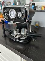 Espresso gemalen koffie, Electroménager, Comme neuf, Tuyau à Vapeur, Café moulu, Machine à espresso