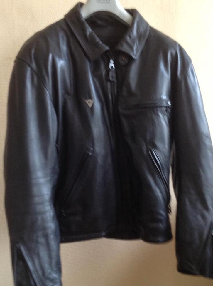 LEDEREN  MOTORVEST, Motoren, Kleding | Motorkleding, Jas | leer, Heren, Tweedehands, Ophalen of Verzenden