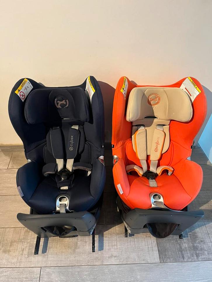 Deux sièges-auto CYBEX Sirona Platinum, Enfants & Bébés, Sièges auto, Comme neuf, Autres marques, 9 à 18 kg, Isofix, Enlèvement
