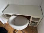 Bureau met bureaustoel, type MALM (Ikea), Huis en Inrichting, Bureaus, Ophalen, Gebruikt, Bureau