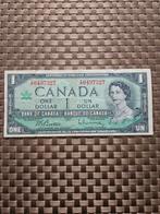 1 dollar Canada 1967 jaar, Postzegels en Munten, Ophalen of Verzenden, Noord-Amerika, Los biljet