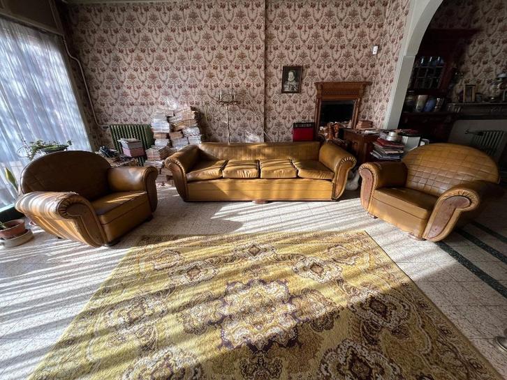 Salon BEKA, Huis en Inrichting, Zetels | Zetels, Gebruikt, Vierpersoons of meer, Overige materialen, Ophalen