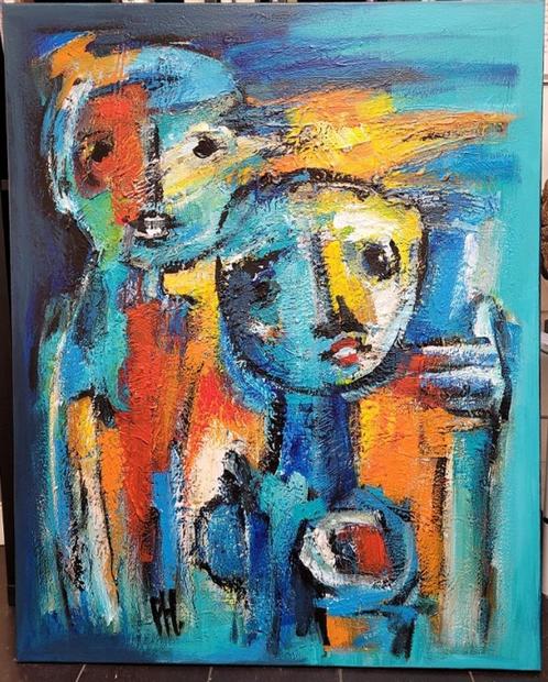 Peter Hermans, Zorg, Antiek en Kunst, Kunst | Schilderijen | Modern, Ophalen of Verzenden