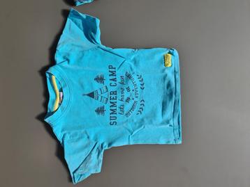 licht blauwe t-shirt, Summer Camp, 92 beschikbaar voor biedingen