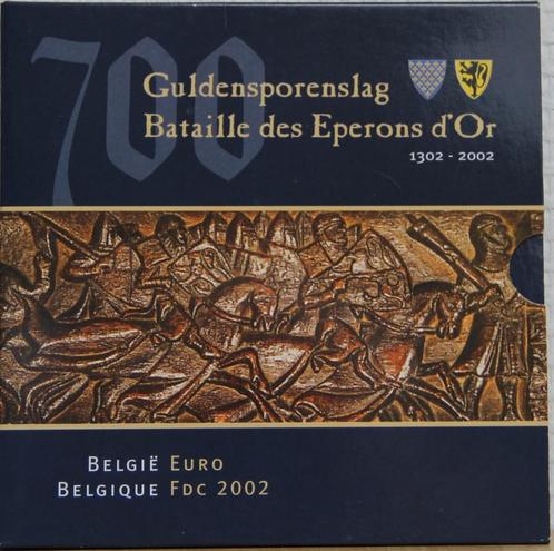 Lot - 4 blister FDC België - 2002/2003/2005/2014, Postzegels en Munten, Munten | Europa | Euromunten, Setje, België, Ophalen of Verzenden
