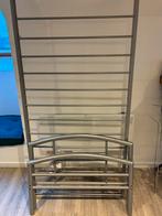 1 persoonsbed, Huis en Inrichting, Slaapkamer | Bedden, Ophalen, Zo goed als nieuw, Metaal