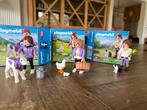Playmobil 3 Milan setjes, Kinderen en Baby's, Speelgoed | Playmobil, Ophalen of Verzenden, Zo goed als nieuw, Complete set