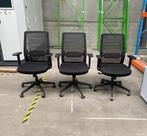 3 stuks | Bureaustoel Vivol Napoli, Ophalen, Gebruikt, Zwart, Bureaustoel