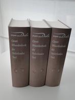 Groot woordenboek der Nederlandse taal Van Dale in 3 volumes, Boeken, Gelezen, Van Dale, Nederlands, Ophalen of Verzenden