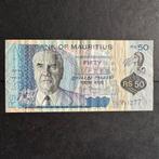 Mauritius - 50 rupees 2013 - P 65 - VF/XF - 1045, Postzegels en Munten, Bankbiljetten | Oceanië, Ophalen of Verzenden, Los biljet