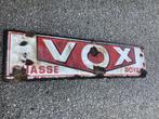 Vox Chasse Royale emaille bord, Gebruikt