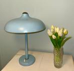 Vintage lamp, rudolf lutz voor VEB, pastel blauw,design lamp, Jaren 60, Moins de 50 cm, Enlèvement, Utilisé