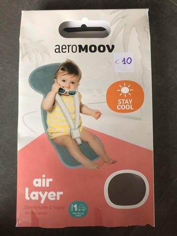 AeroMoov Antitranspiratiematje Air Layer voor groep 1 munt
