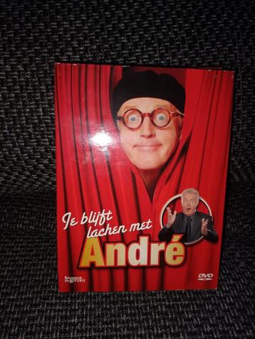 Dvd box Je Blijft Lachen met Andre, Cd's en Dvd's, Ophalen of Verzenden