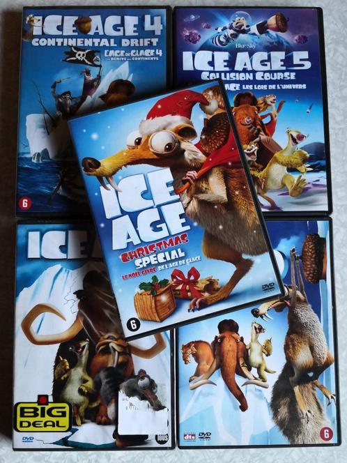 dvd's Ice age 1,2,4,5, kerst special uit te kiezen, Cd's en Dvd's, Dvd's | Tekenfilms en Animatie, Ophalen of Verzenden