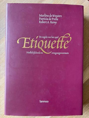 Boek " Etiquette" de regels van het spel  beschikbaar voor biedingen